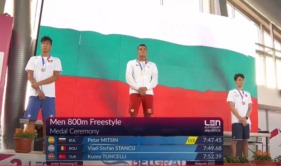 Vlad Stancu face valuri în natație! A luat argint la Europeanul de juniori, în proba de 800 m liber + Barem A pentru JO 2024_2