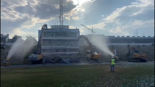 A început demolarea stadionului din Constanța: ”Moment istoric”. Când apare noua arenă_4