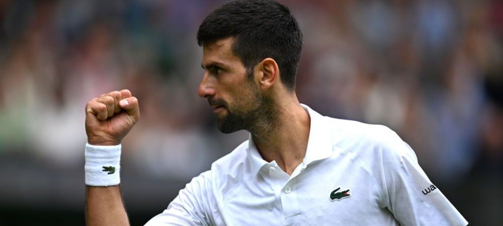 Novak Djokovic Andrey Rublev Wimbledon 2023