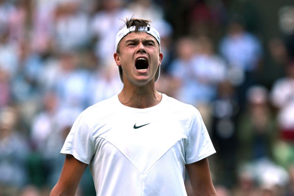 Tenis Next Gen: punctele miraculoase jucate de Rune și Alcaraz în primul set al sfertului de finală de la Wimbledon_19