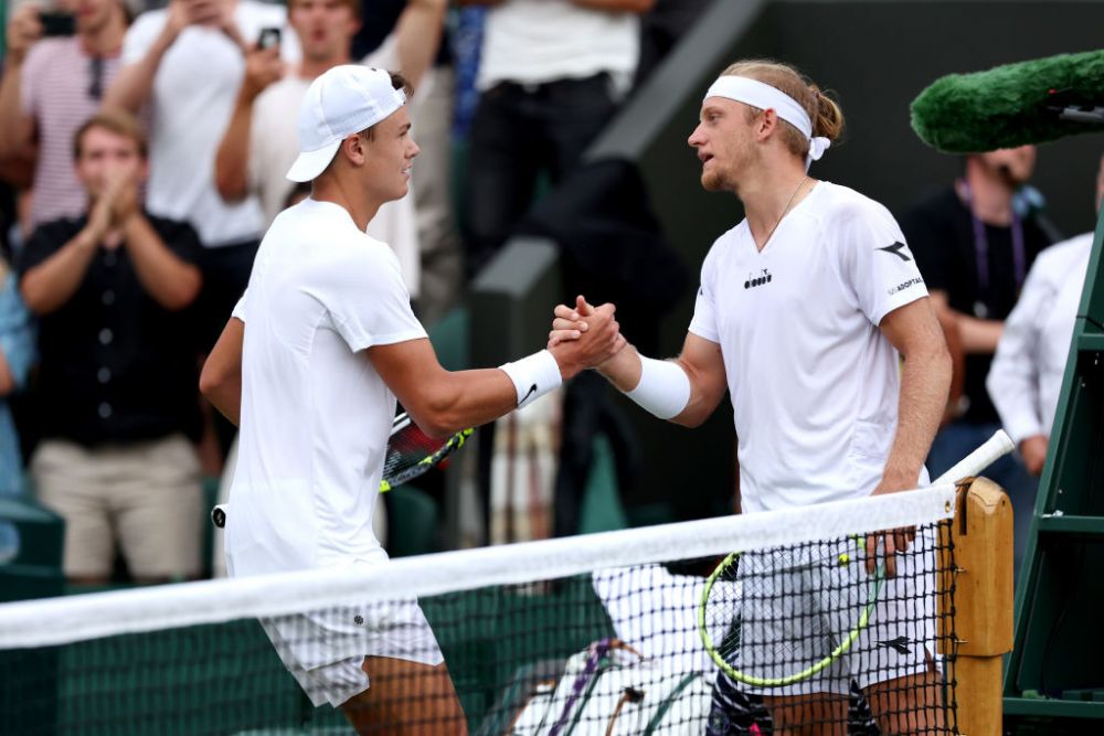 Tenis Next Gen: punctele miraculoase jucate de Rune și Alcaraz în primul set al sfertului de finală de la Wimbledon_21