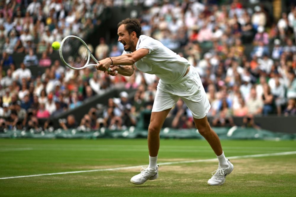 Daniil Medvedev, pentru prima dată semifinalist în turneul de la Wimbledon. Cu cine se va duela pentru un loc în finală_7