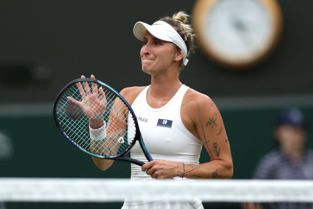 Elina Svitolina, dejucată în semifinalele Wimbledon: Marketa Vondrousova s-a calificat în premieră în finală_16