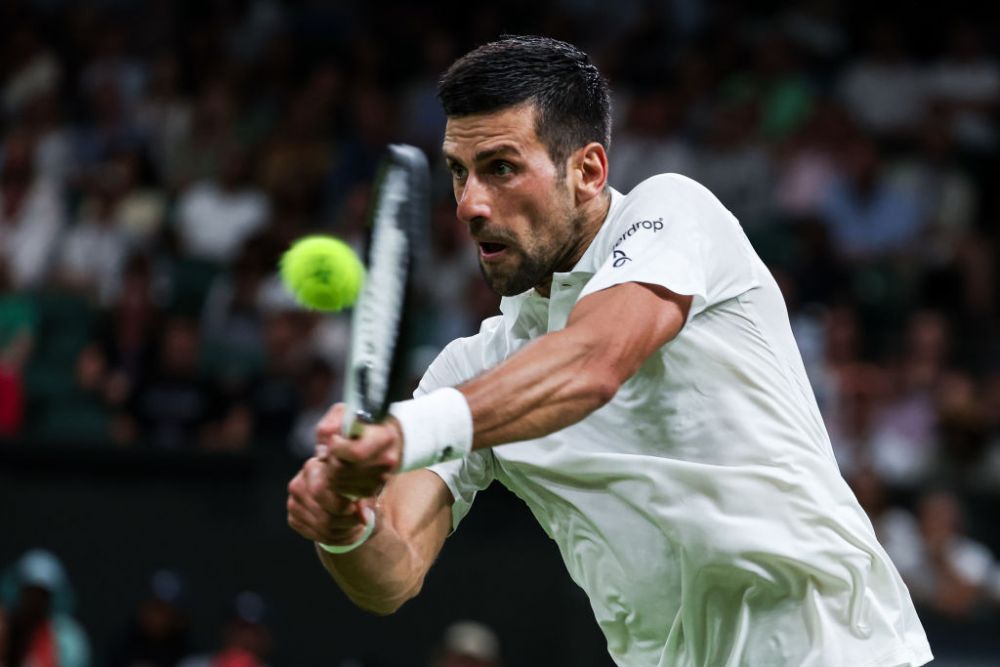 Djokovic „alunecă” în a noua finală a carierei, la Wimbledon: l-a bătut pe Sinner în minimum de seturi_11
