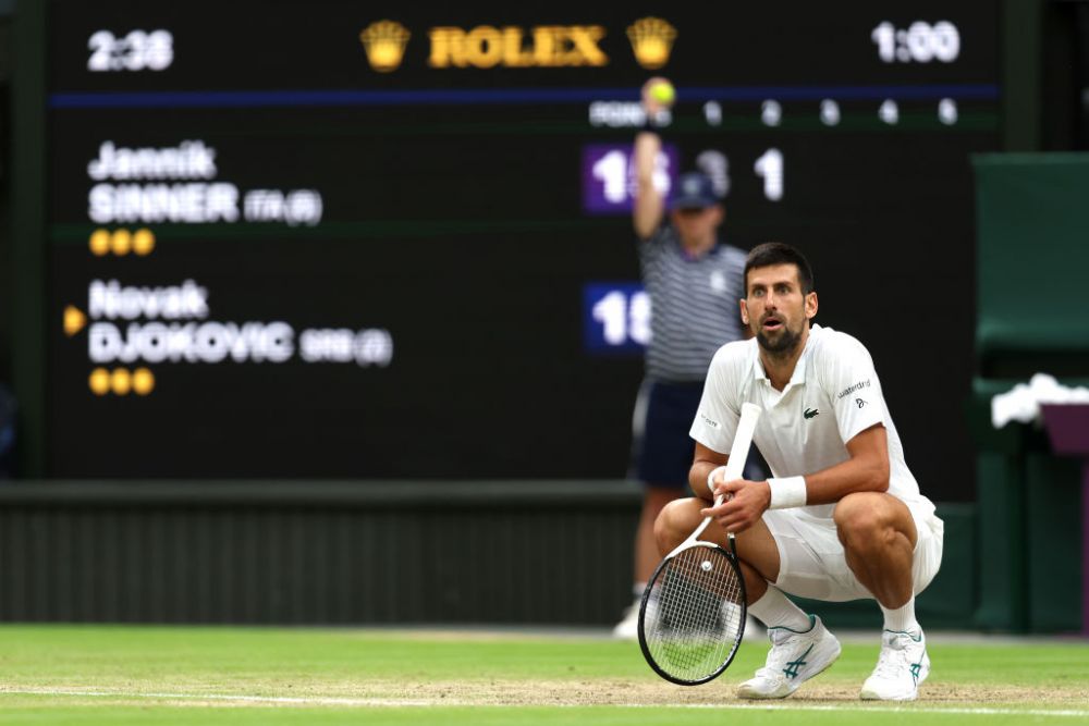 Djokovic a luat publicul britanic peste picior, în semifinala turneului de la Wimbledon. Reacția memorabilă a sârbului_1