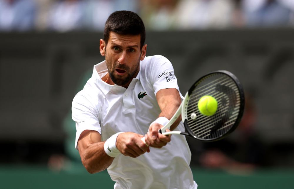 Show în primul set al finalei Wimbledon: Djokovic și Alcaraz au ridicat în picioare spectatorii_36