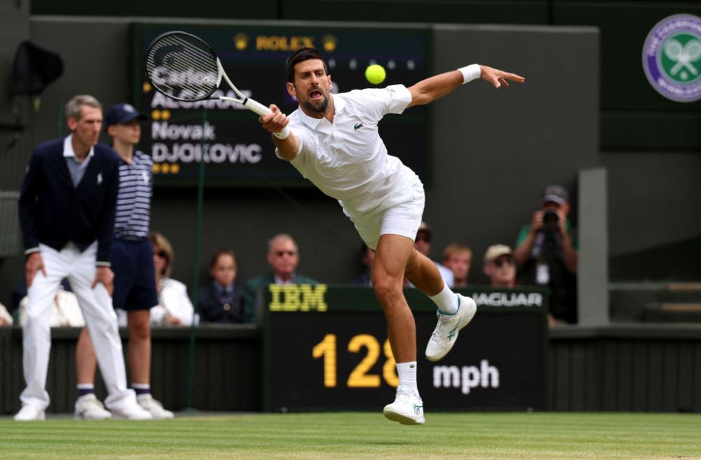 Show în primul set al finalei Wimbledon: Djokovic și Alcaraz au ridicat în picioare spectatorii_37