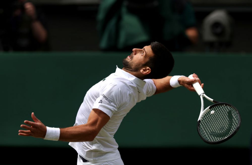 Show în primul set al finalei Wimbledon: Djokovic și Alcaraz au ridicat în picioare spectatorii_39