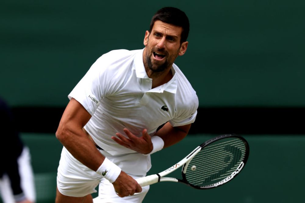 Show în primul set al finalei Wimbledon: Djokovic și Alcaraz au ridicat în picioare spectatorii_41