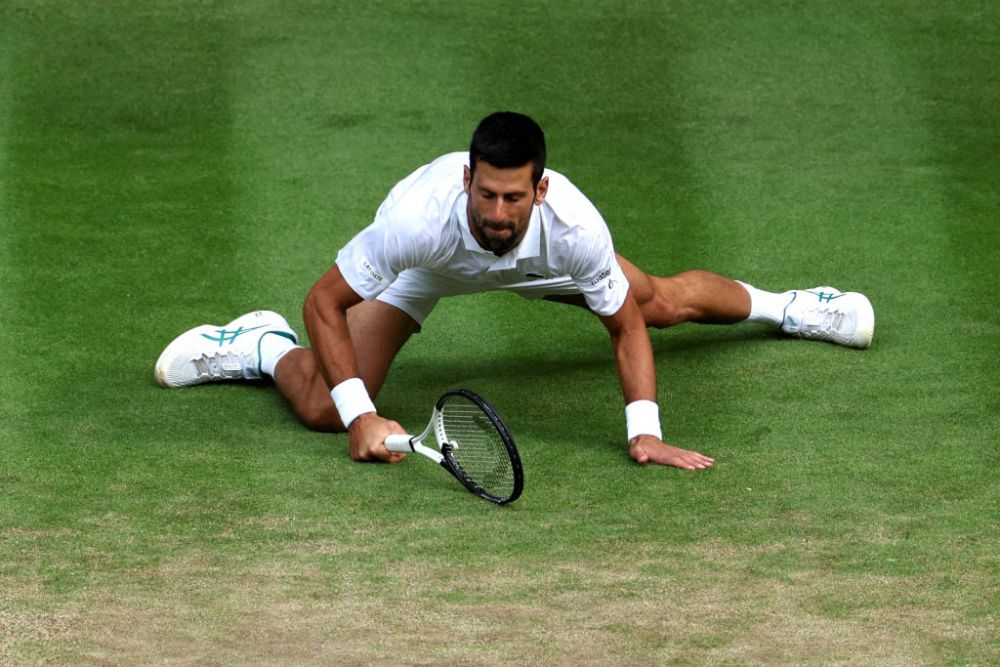 Imaginile tensiunii. Cum au reacționat Djokovic și Alcaraz, când au cedat nervos, în timpul finalei de la Wimbledon_18