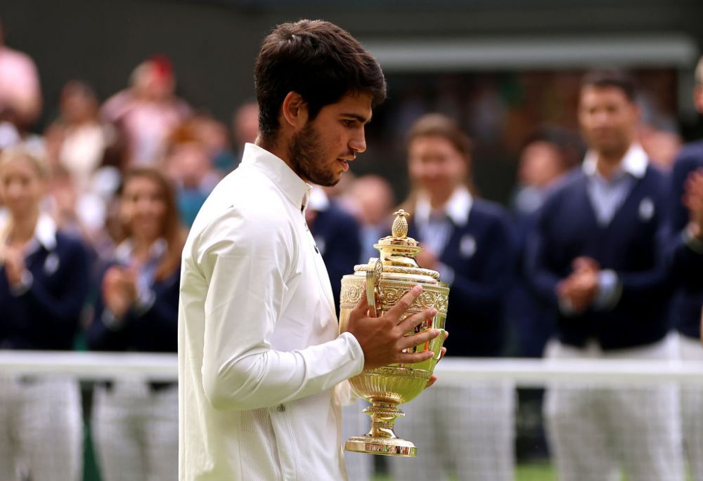Ce i-a transmis Alcaraz lui Djokovic, în discursul de campion al turneului de la Wimbledon, ținut sub privirile Regelui Spaniei_14