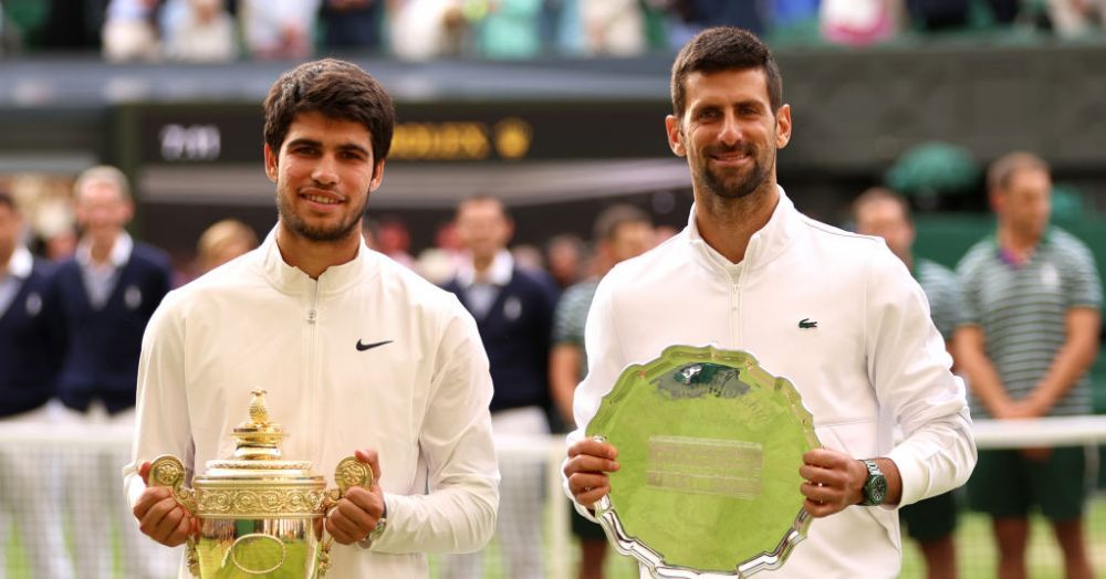 Ce i-a transmis Alcaraz lui Djokovic, în discursul de campion al turneului de la Wimbledon, ținut sub privirile Regelui Spaniei_1