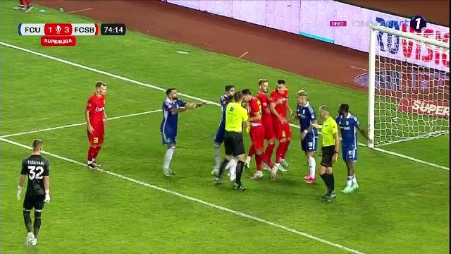 Penalty cum rar se vede și scandal! Ce a făcut Sidibe în FC U Craiova - FCSB_2
