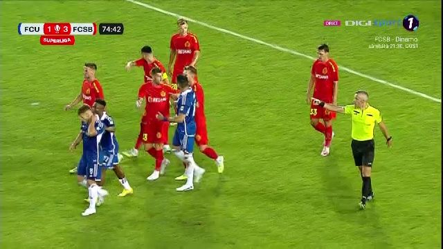 Penalty cum rar se vede și scandal! Ce a făcut Sidibe în FC U Craiova - FCSB_12