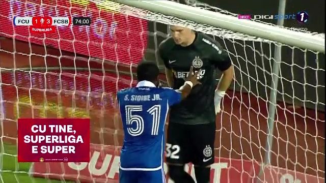 Penalty cum rar se vede și scandal! Ce a făcut Sidibe în FC U Craiova - FCSB_5