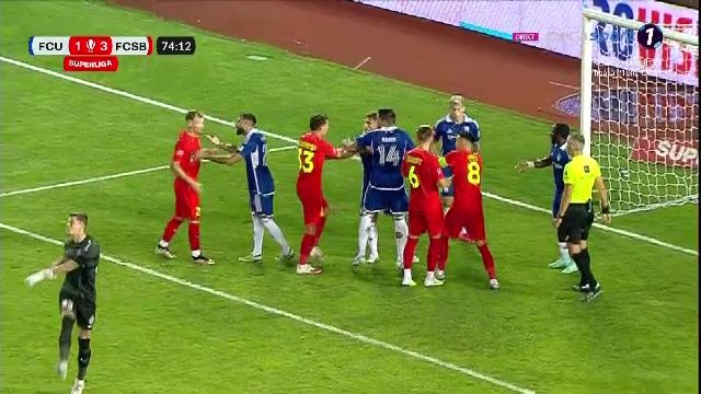 Penalty cum rar se vede și scandal! Ce a făcut Sidibe în FC U Craiova - FCSB_8