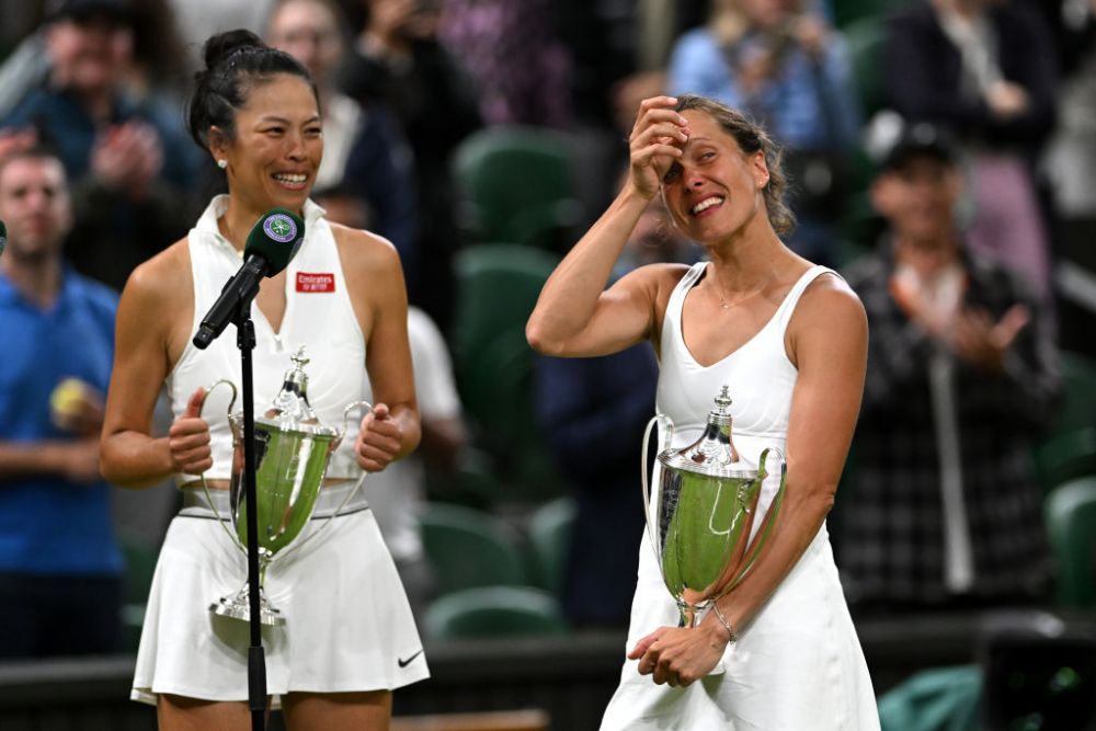 Încă o mamă devenită câștigătoare de Grand Slam: dublistele campioane la Wimbledon au împreună 74 de ani_1