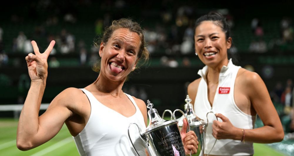Încă o mamă devenită câștigătoare de Grand Slam: dublistele campioane la Wimbledon au împreună 74 de ani_4