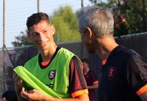 Andres Sfait, românul de 18 ani din Serie A, MVP în primul meci jucat de Salernitana în această vară: ”Tu poți să faci magie!”_13