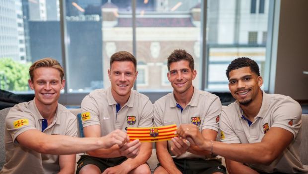 
	Au fost desemnați căpitanii Barcelonei pentru sezonul 2023-2024. Ordinea celor patru jucători aleși
