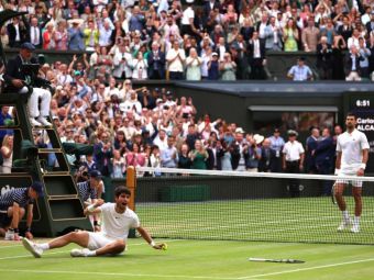 
	O săptămână de la succesul răsunător al tenisului: finala Wimbledon, Alcaraz - Djokovic a bătut toate recordurile de audiență
