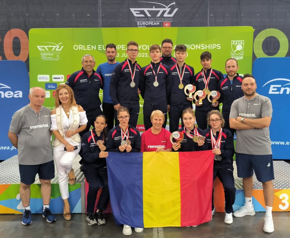 România, o forță în tenisul de masă. Câte medalii au cucerit tricolorii la Europene_1