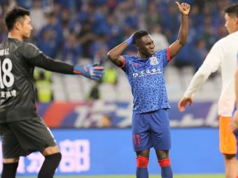 
	Cephas Malele, mai taie din ele! Câte goluri a înscris atacantul trecut prin Liga 1 în ultimul meci jucat în China
