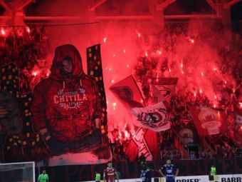 
	Imagini incendiară din Giulești, la Rapid - FC Botoșani! Coregrafie spectaculoasă prezentată de suporterii din peluză
