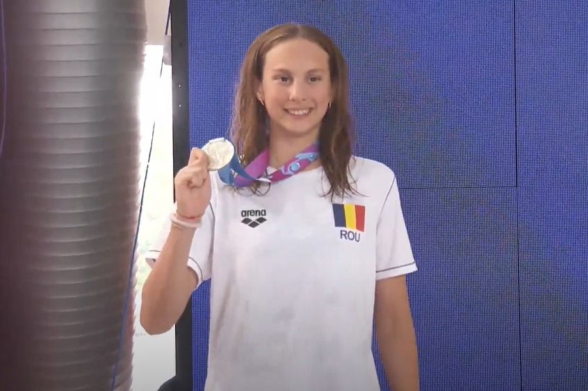 Dacă nu e David Popovici, e Daria Silișteanu! Aur și record pentru înotătoarea de doar 14 ani de la Dinamo_2