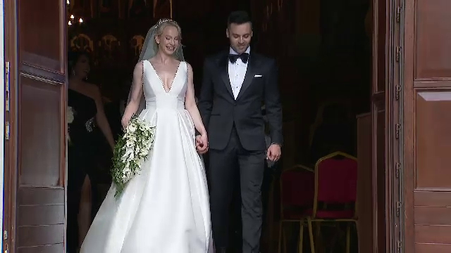 Sandra Izbașa s-a măritat! Imagini spectaculoase cu fosta gimnastă în rochie de mireasă _11