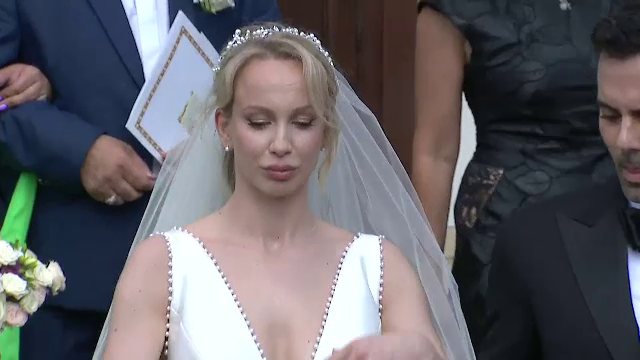 Sandra Izbașa s-a măritat! Imagini spectaculoase cu fosta gimnastă în rochie de mireasă _21