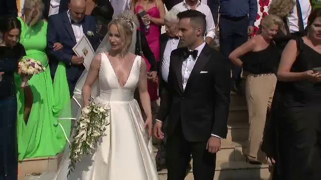 Sandra Izbașa s-a măritat! Imagini spectaculoase cu fosta gimnastă în rochie de mireasă _29