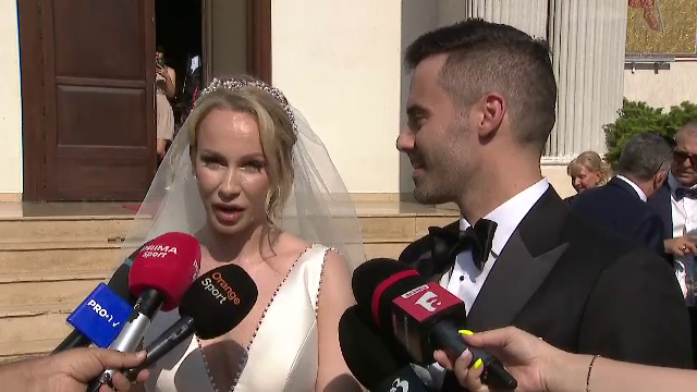 Sandra Izbașa s-a măritat! Imagini spectaculoase cu fosta gimnastă în rochie de mireasă _33
