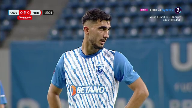 Universitatea Craiova - FC Hermannstadt 1-0 | Golul lui Ivan și parada lui Laurențiu Popescu din ultimul minut au adus trei puncte pentru olteni_4