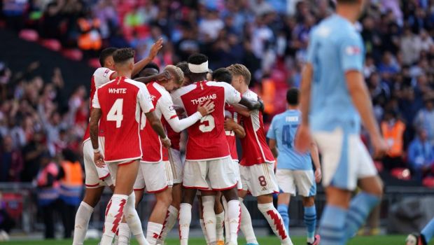 
	Supercupa Angliei | Manchester City - Arsenal 1-1 (1-4 d.l.d.) a fost în direct pe Pro Arena &amp; VOYO! Meciul s-a decis la loteria penalty-urilor
