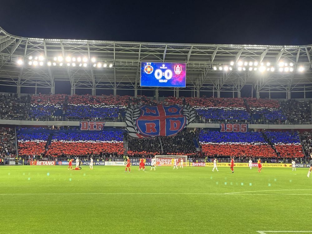 Galeria FCSB, banner cu venin îndreptat către CSA Steaua, la primul meci de la revenirea în Ghencea_5