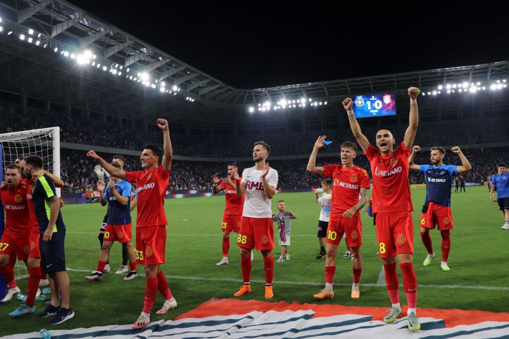 Bucurie dezlănțuită în Ghencea! Cum au celebrat jucătorii, oficialii și fanii FCSB, după victoria cu CFR Cluj_11