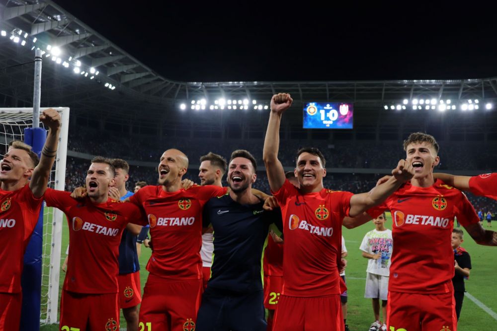 Bucurie dezlănțuită în Ghencea! Cum au celebrat jucătorii, oficialii și fanii FCSB, după victoria cu CFR Cluj_14
