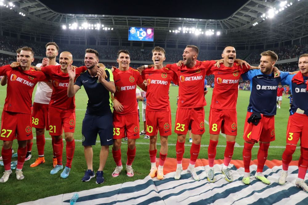 Bucurie dezlănțuită în Ghencea! Cum au celebrat jucătorii, oficialii și fanii FCSB, după victoria cu CFR Cluj_15