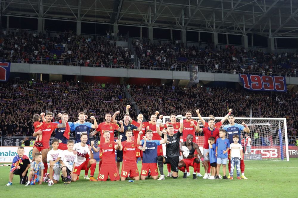 Bucurie dezlănțuită în Ghencea! Cum au celebrat jucătorii, oficialii și fanii FCSB, după victoria cu CFR Cluj_26