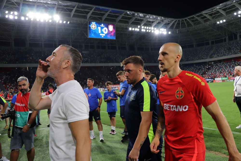 Bucurie dezlănțuită în Ghencea! Cum au celebrat jucătorii, oficialii și fanii FCSB, după victoria cu CFR Cluj_34