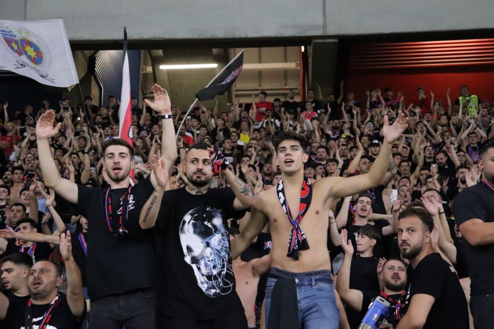 Bucurie dezlănțuită în Ghencea! Cum au celebrat jucătorii, oficialii și fanii FCSB, după victoria cu CFR Cluj_5