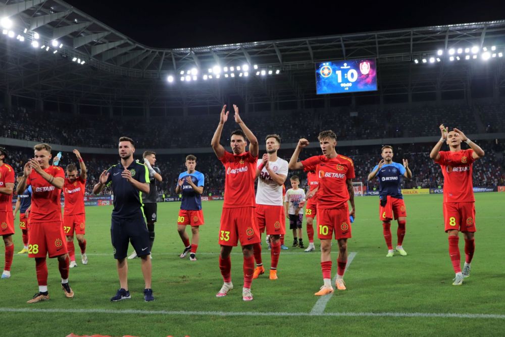 Bucurie dezlănțuită în Ghencea! Cum au celebrat jucătorii, oficialii și fanii FCSB, după victoria cu CFR Cluj_8