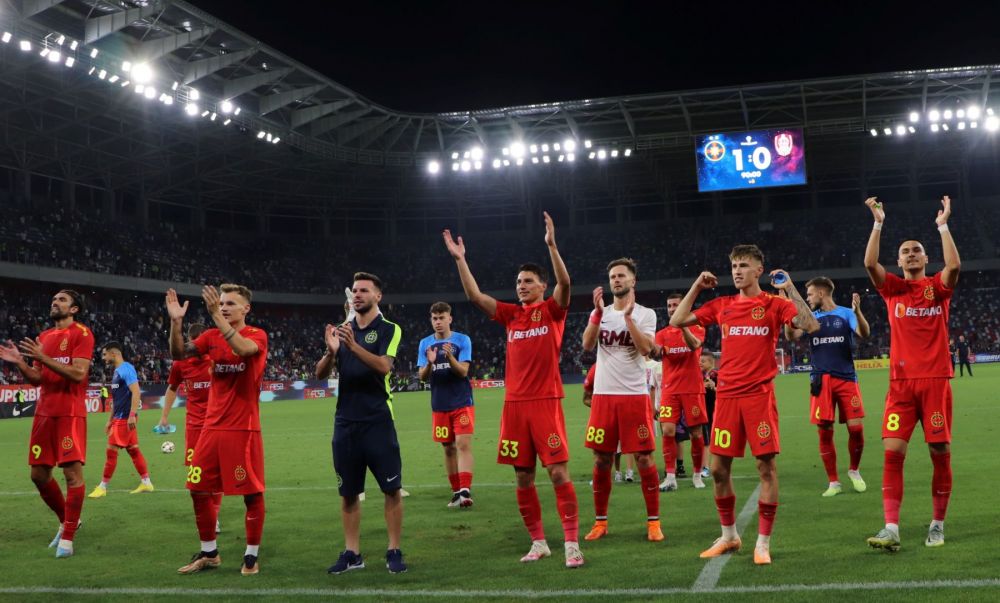 Bucurie dezlănțuită în Ghencea! Cum au celebrat jucătorii, oficialii și fanii FCSB, după victoria cu CFR Cluj_9