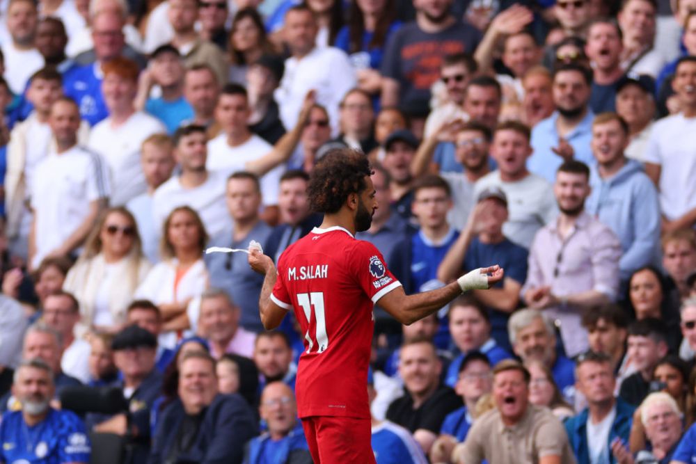 Mohamed Salah, criză de nervi după ce a fost schimbat de Jurgen Klopp în Chelsea - Liverpool_3