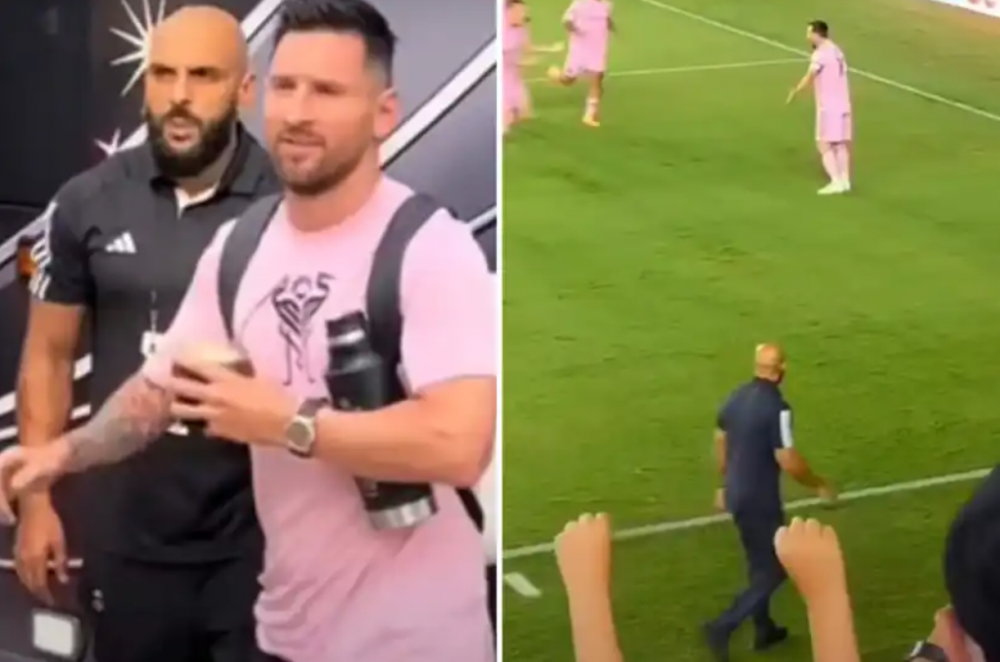 A ajuns la fel de celebru precum Lionel Messi! Secvențe virale cu bodyguard-ul personal al argentinianului, din timpul meciurilor_9