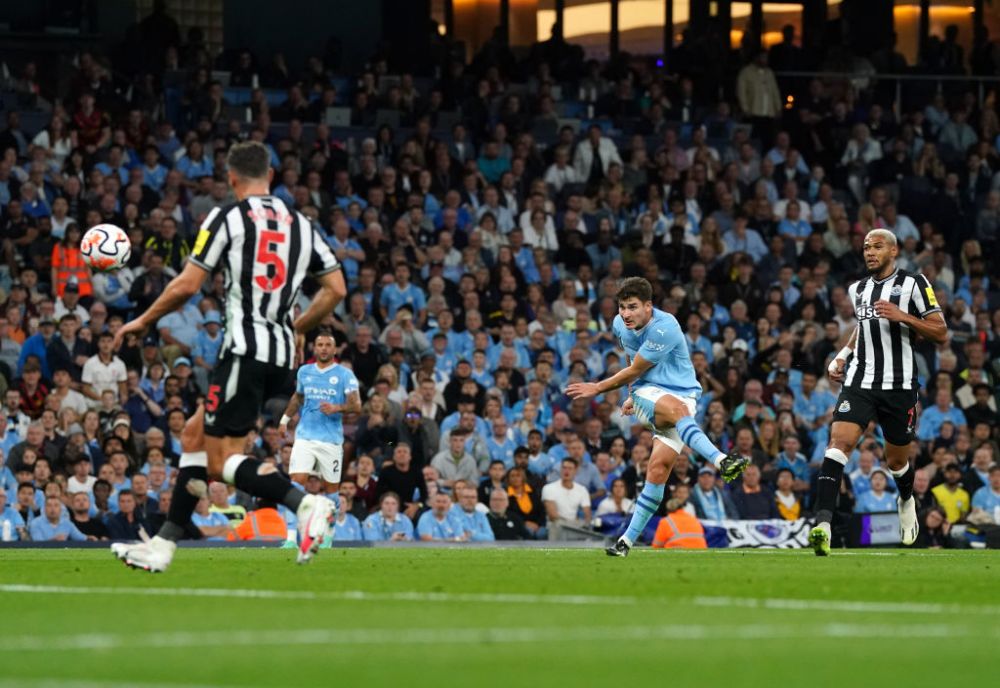 Manchester City a trecut de primul test important al sezonului! Bijuteria lui Julian Alvarez a decis soarta derby-ului cu Newcastle_2