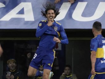 Golazo de Cavani! Edinson Cavani a înscris primul său gol la Boca Juniors și a declanșat isteria în tribune