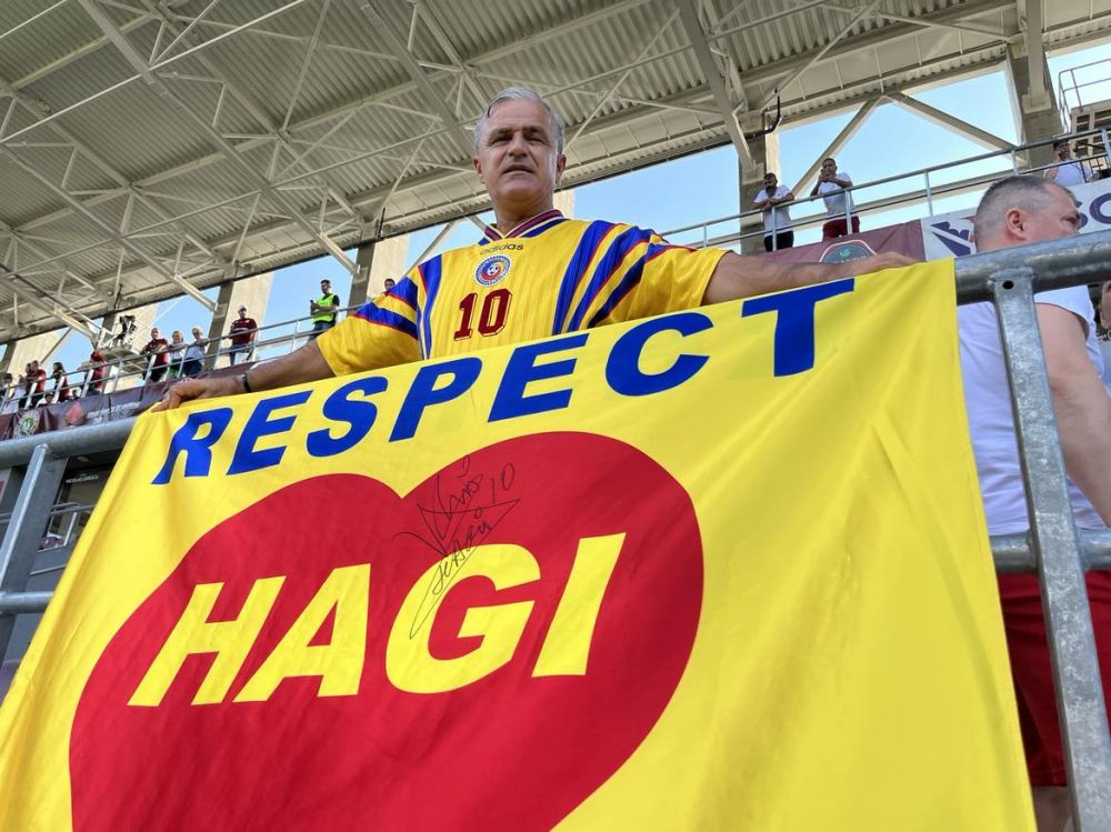 Cel mai mare fan Hagi, singur printre rapidiști la meciul Rapid - Farul!_5