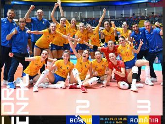 
	Victorie dramatică pentru România la Campionatul European de volei, în fața Bosniei și calificare în optimile de finală
